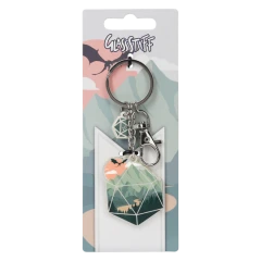 GlassStaff Scenic D20 Keychain